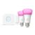 Starter kit: 2 E26 smart bulbs (60 W) + dimmer switch