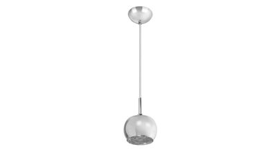 myLiving Contemporary-styled glass pendant with crystal beads