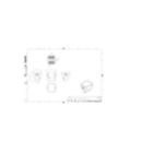 Dimension Drawing (without table) - BVP353 12LED RGB 220V L15 45 DMX