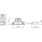 Dimension Drawing (without table) - RS340B 27S/PW930 PSU-E WB CP WH