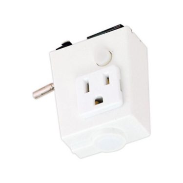 Convenience Outlet, Lytespan Track, White