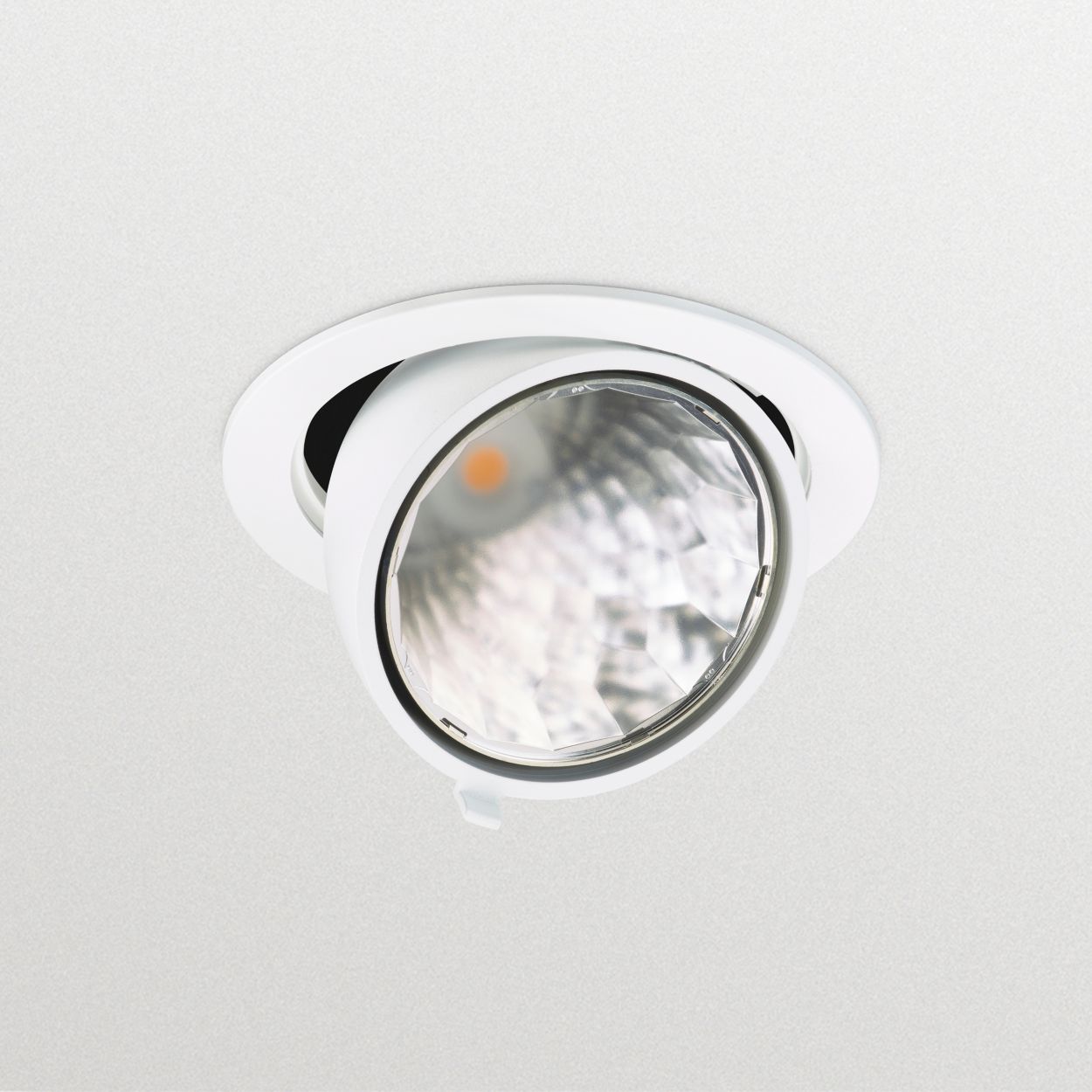 En fleksibelt og rimeligt downlight for butikker