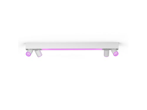 Hue White and Colour Ambiance Centris 4-spot ceiling light