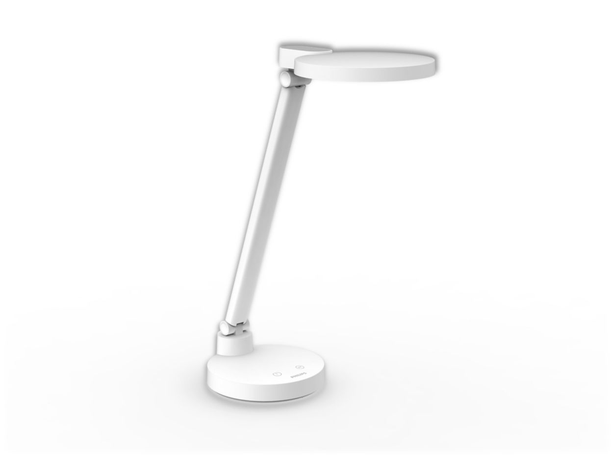 Comfortable LED light that's easy on your eyes.