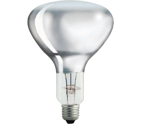 R125 IR 375W E27 230-250V CL 1CT/10