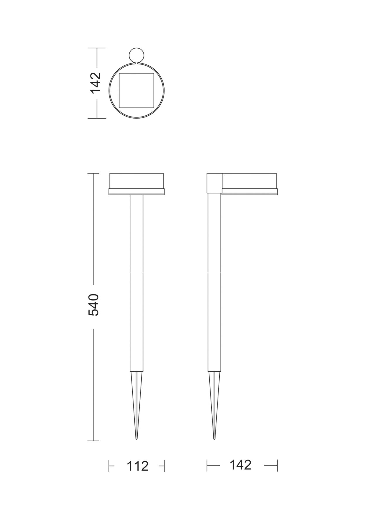Außenleuchten Vynce Sockel-/Wegeleuchte, 1,5 W 8720169265646 | Philips 