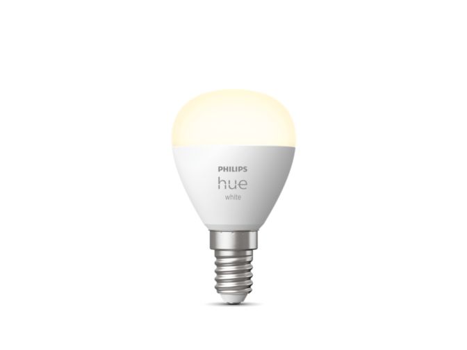 An image of product of the Hue White 1-pack kogellamp P45 E14