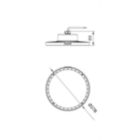 Dimension Drawing (without table) - BY518P LED110/CW PSU NB GM