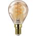 LED Filament-Kerzenlampe Bernstein 15W P45 E14