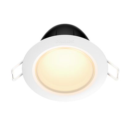 Garnea Hue White Ambience Downlight 80mm (3인치) 전면 클로즈업