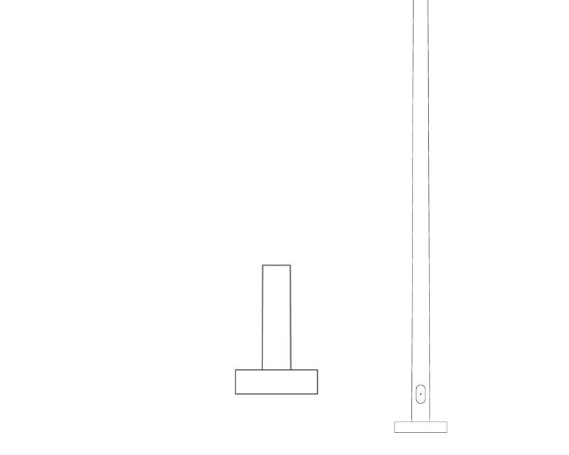 P100 Series Poles (P120, P150, P195)