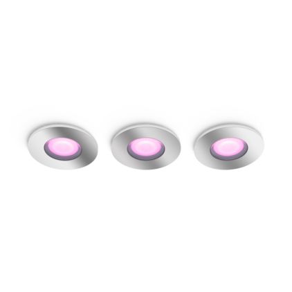 An image of product of the Pack de 3 spots à encastrer Xamento
