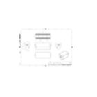 Dimension Drawing (without table) - BVP353 48LED RGBNW 220V L40 45 DMX