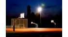 CoreLine tempo large up to 217 watt in use on a basketball court by night