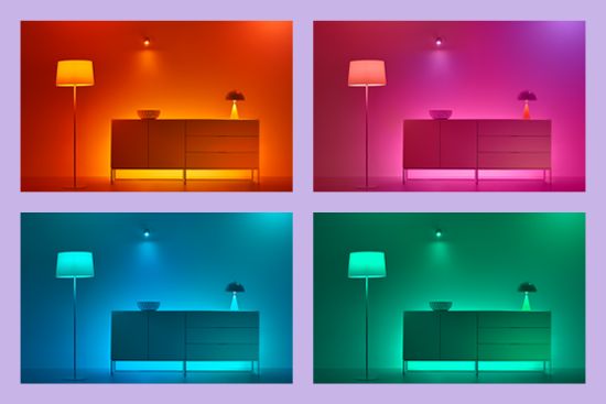 Millions of colors and changing light modes to make your day