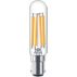 LED Filament-Lampe, transparent, 60W T20 B15