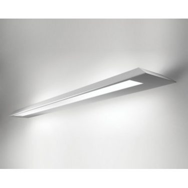 Verge Wall LED, 2300 lm/4ft, 3000/3500/4000K Direct/Indirect Asymmetric, MesoOptics Lens - Light Guide