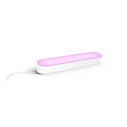 Nahaufnahme der Vorderseite von Play Lightbar weiß Basis-Set