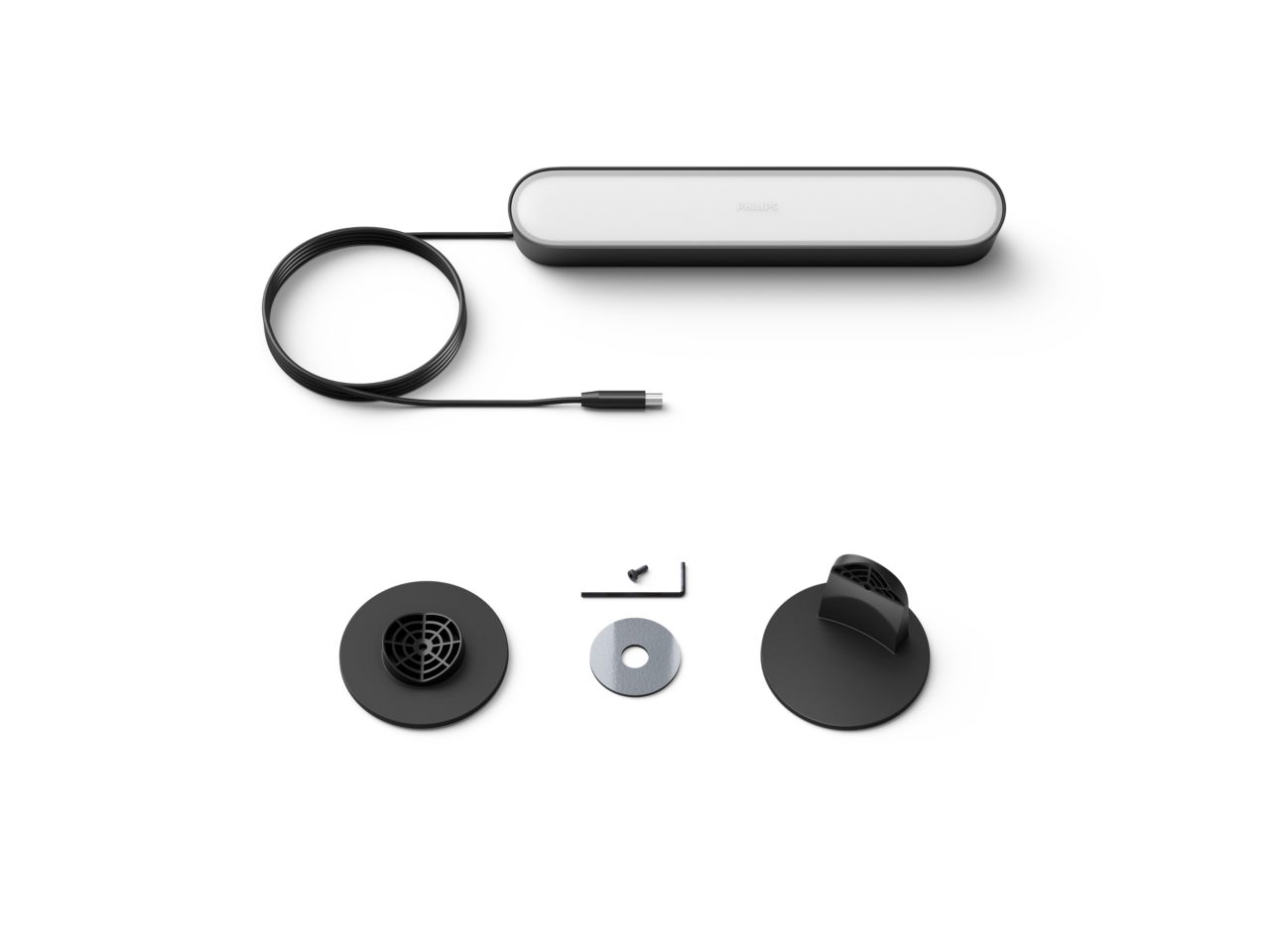 Amazon.com: Philips Hue Smart Play Light Bar Base Kit, Black