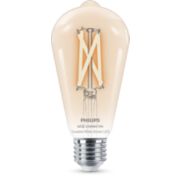 Slimme LED Filament doorzichtig ST64 E27