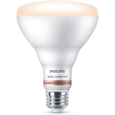 WiZ 72-Watt Equivalent BR30 Colors and Tunable Wi-Fi Connected Smart LED Light Bulb in White (4-Pack) WiZ 72-Watt Equivalent BR30 Colors and Tunable Wi-Fi Connected Smart LED Light Bulb in White (4-Pack)