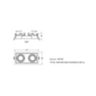 Dimension Drawing (without table) - RS378Z M55 D165X80 S-2R AJ EU