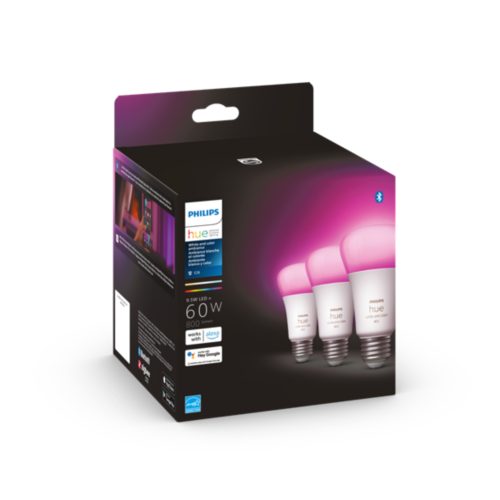 A19 - E26 smart bulb - 60 W (3-pack)