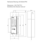 Dimension Drawing (without table) - ZJS403 CCC 600 12V/24V HYC 150W