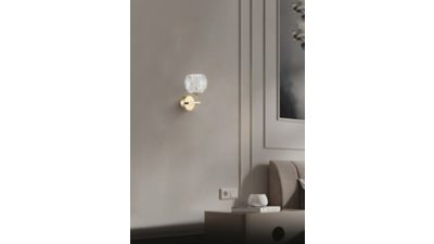 myLiving Contemporary-styled glass wall light