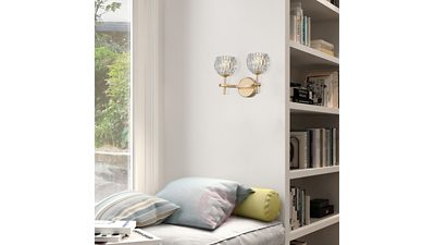 myLiving Contemporary-styled glass wall light