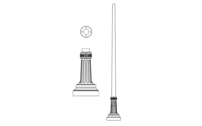 P3100 Series Poles (P3120, P3165)