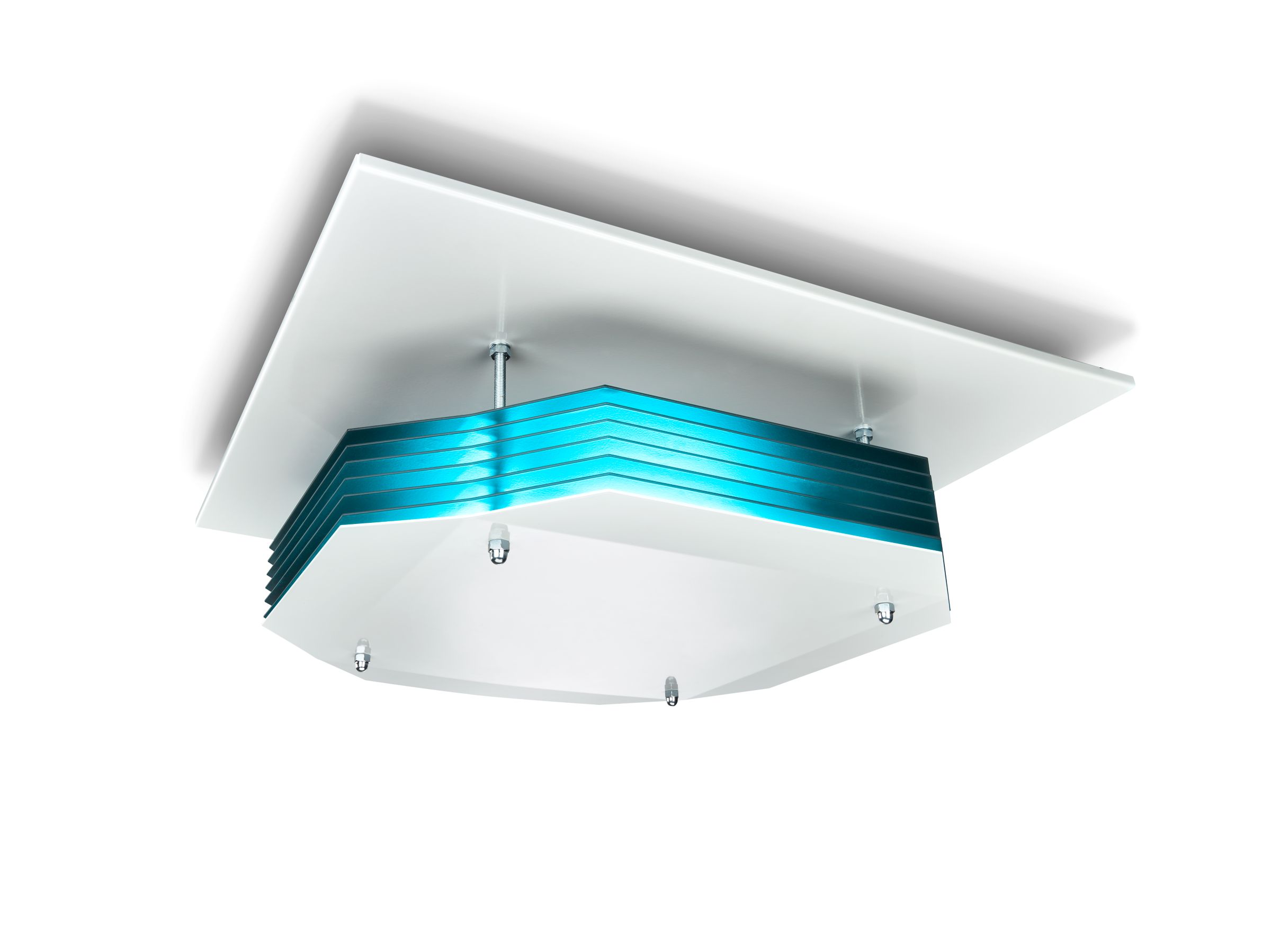 Bộ đèn CM khử trùng UV-C lắp trên cao