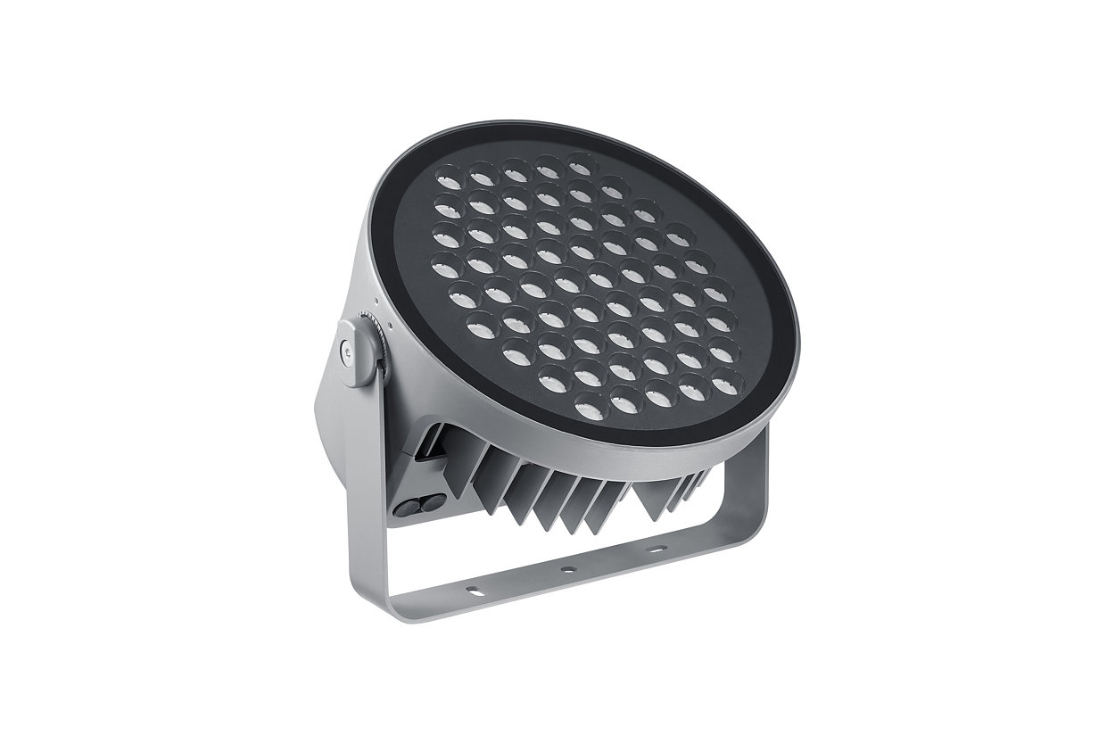 Architectural LED floodlight for fixed or dynamic lighting
