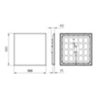 Dimension Drawing (without table) - RC065B LED34S/840 PSU W60L60 OC