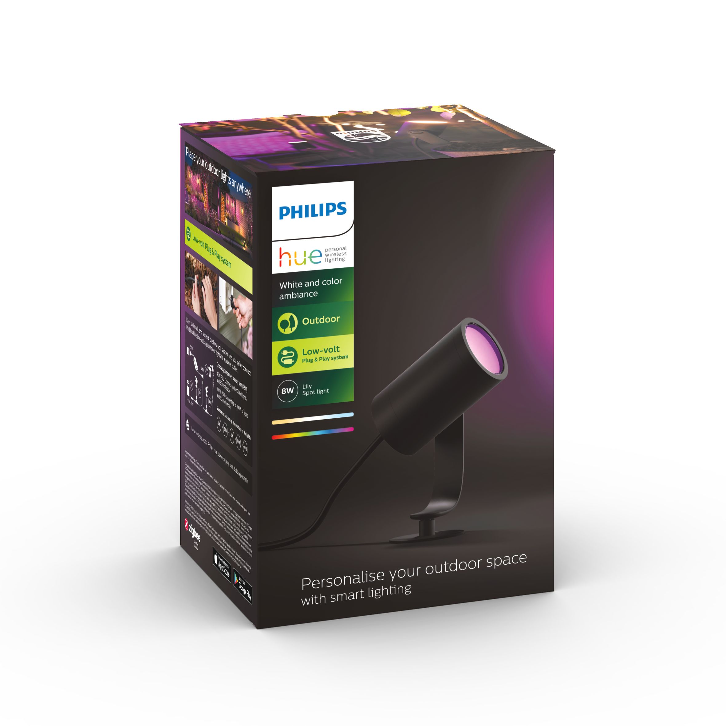 Philips Hue Lily Outdoor Spotlight product image