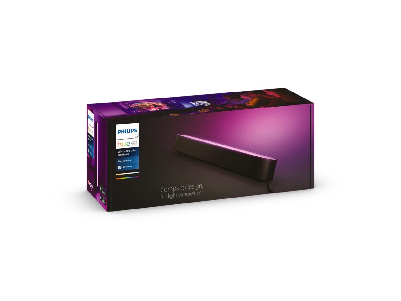 Philips Hue Smart Play Starter Kit - Two Black Hue Play