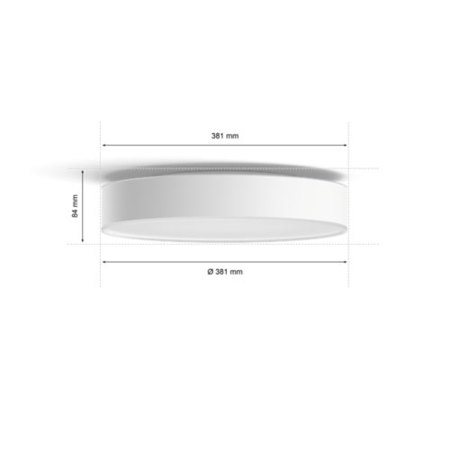 Hue White ambiance Enrave mellemstor loftlampe
