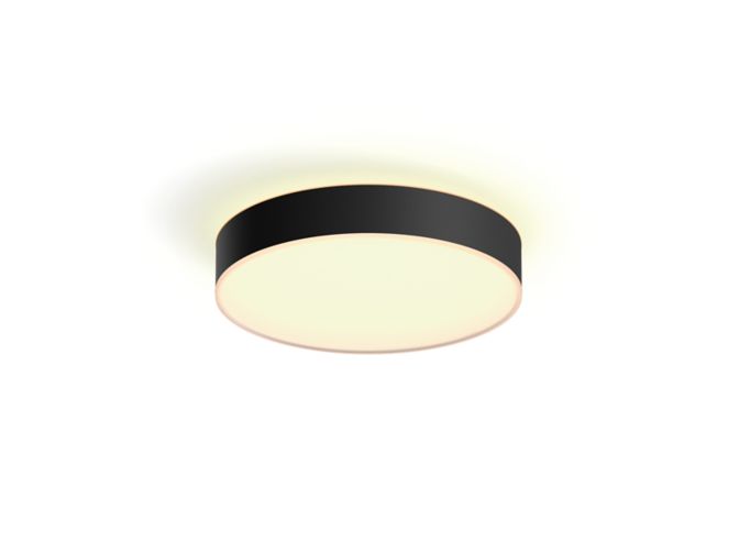 Close up of front of Enrave medium ceiling lamp