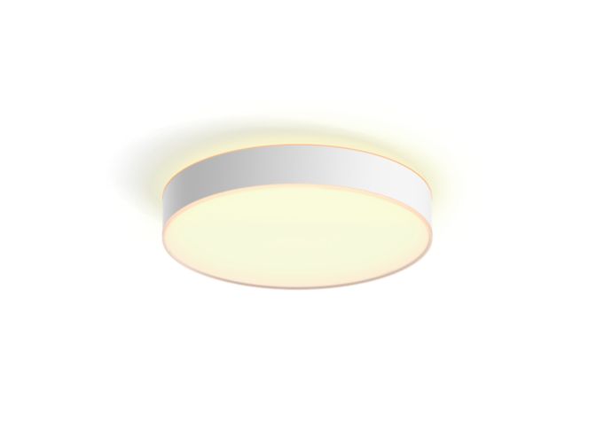 Close up of front of Enrave large ceiling lamp