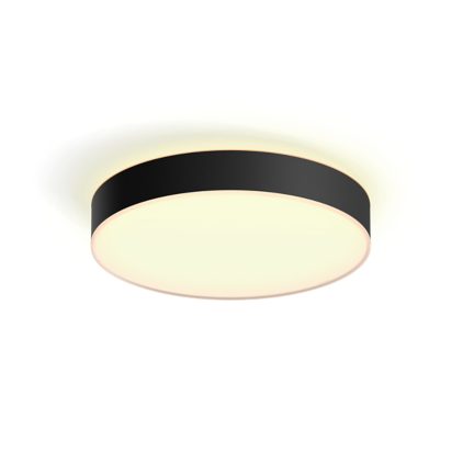 Close up of front of Enrave large ceiling lamp