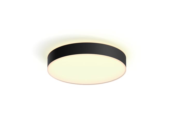 Close up of front of Enrave large ceiling lamp