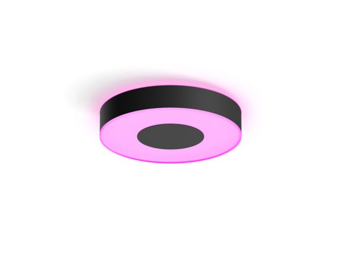 Close up of front of Infuse medium ceiling lamp