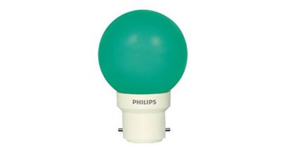 LED Deco Green 0.5W B22 IND