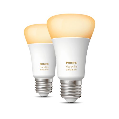 Luz ambiente Hue White Pacote de 2, E27