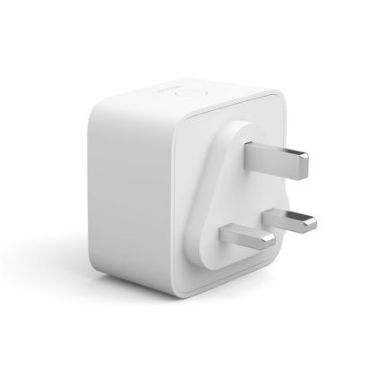 Close up of front of Smart plug