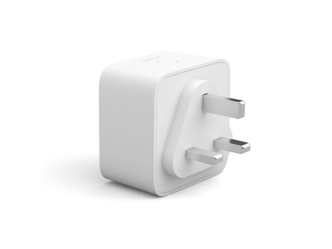 Close up of front of Smart plug
