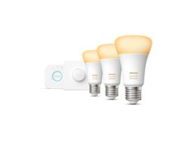 Starter-Set: E27 Lampe A60 Dreierpack + Smart Button