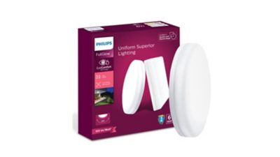 LED Luminaire 6W Round FullGlow LED Surface (WW)