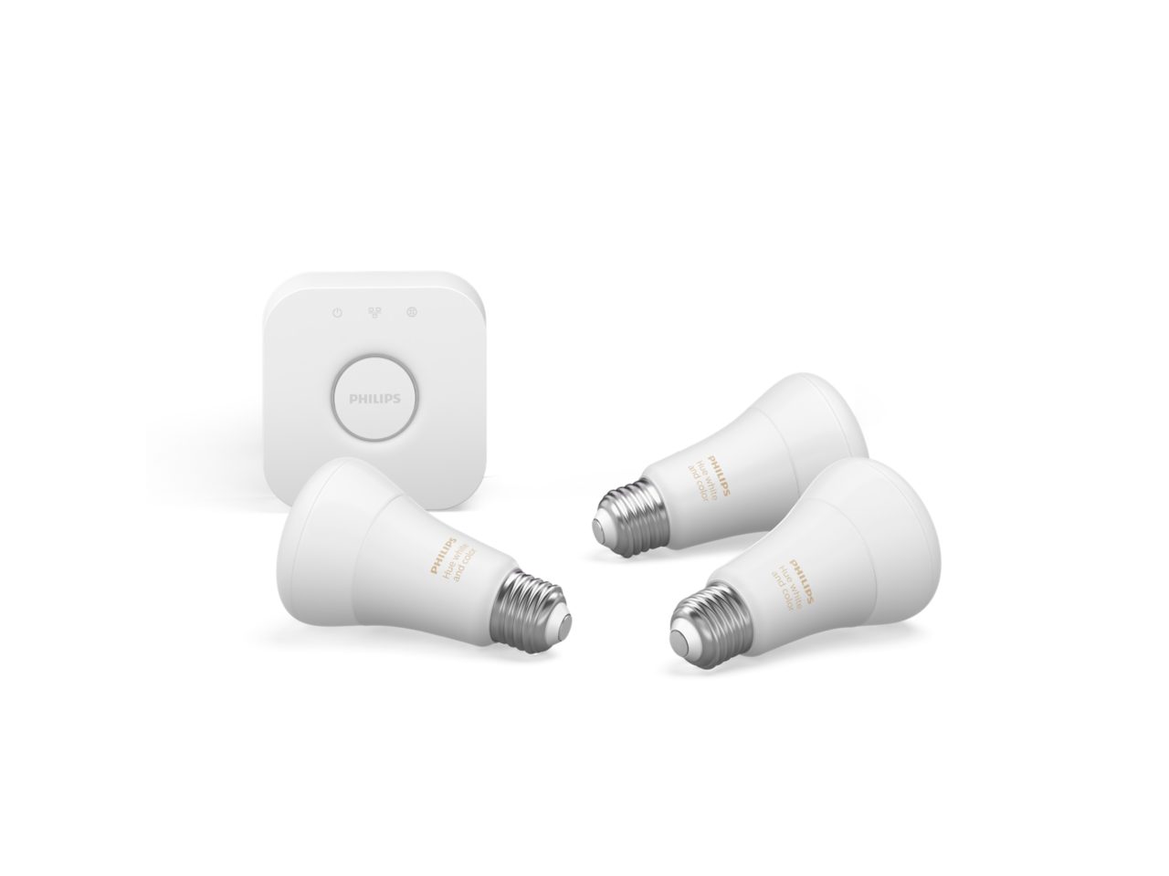 E26 スターター セット - 電球 3 個 - Hue ホワイト＆カラー | Philips