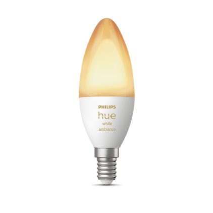 Close up of front of Candle - E14 smart bulb